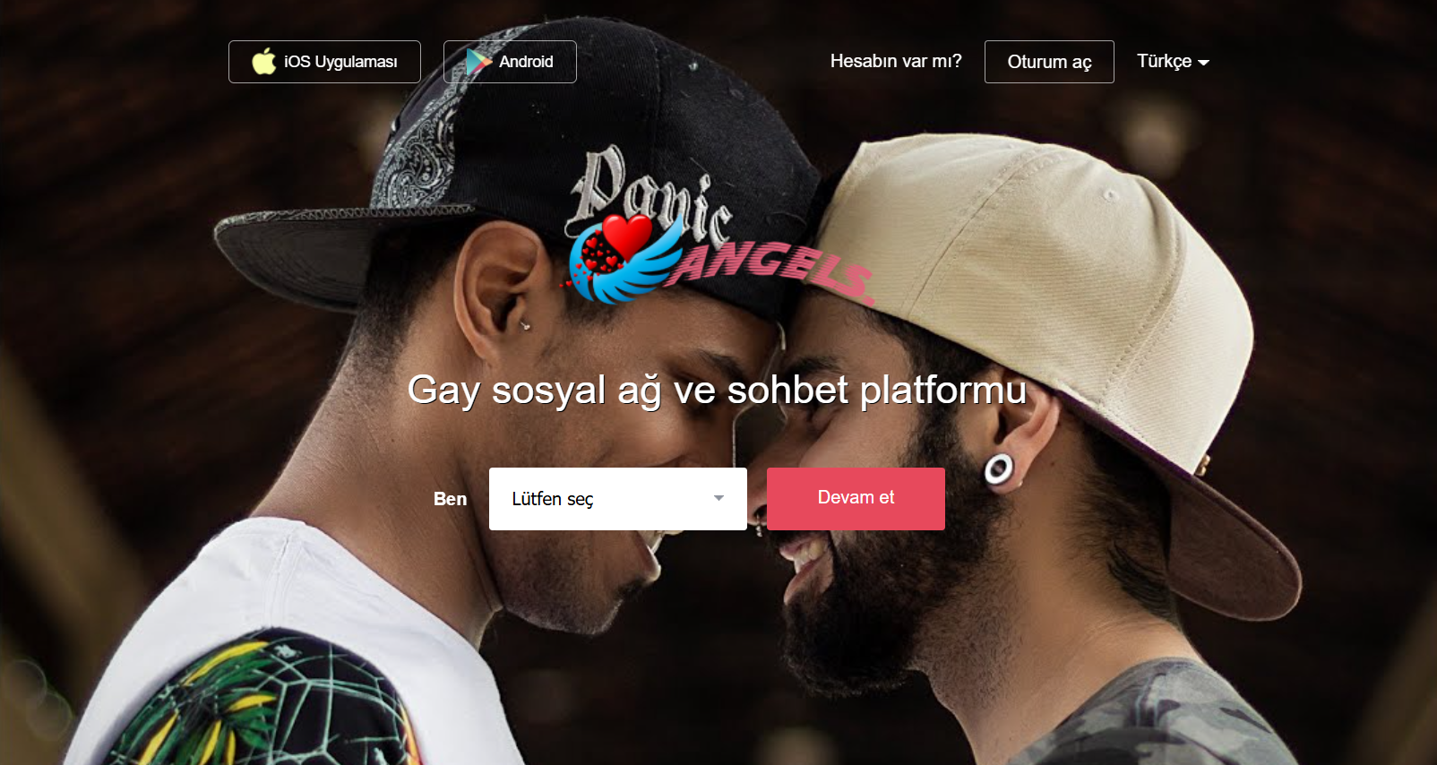 İstanbul gay arkadaşlık ve sohbet sitesi AngelsTurkiye