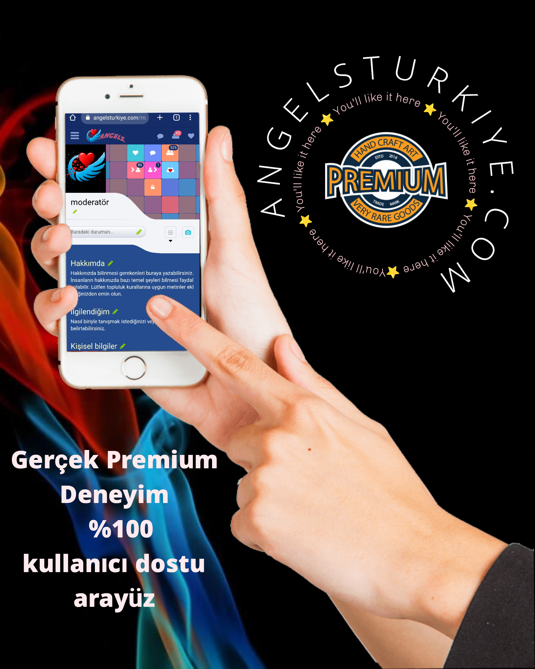 Gizli gay aktif pasifler için tam konum erişimli en güvenli uygulama