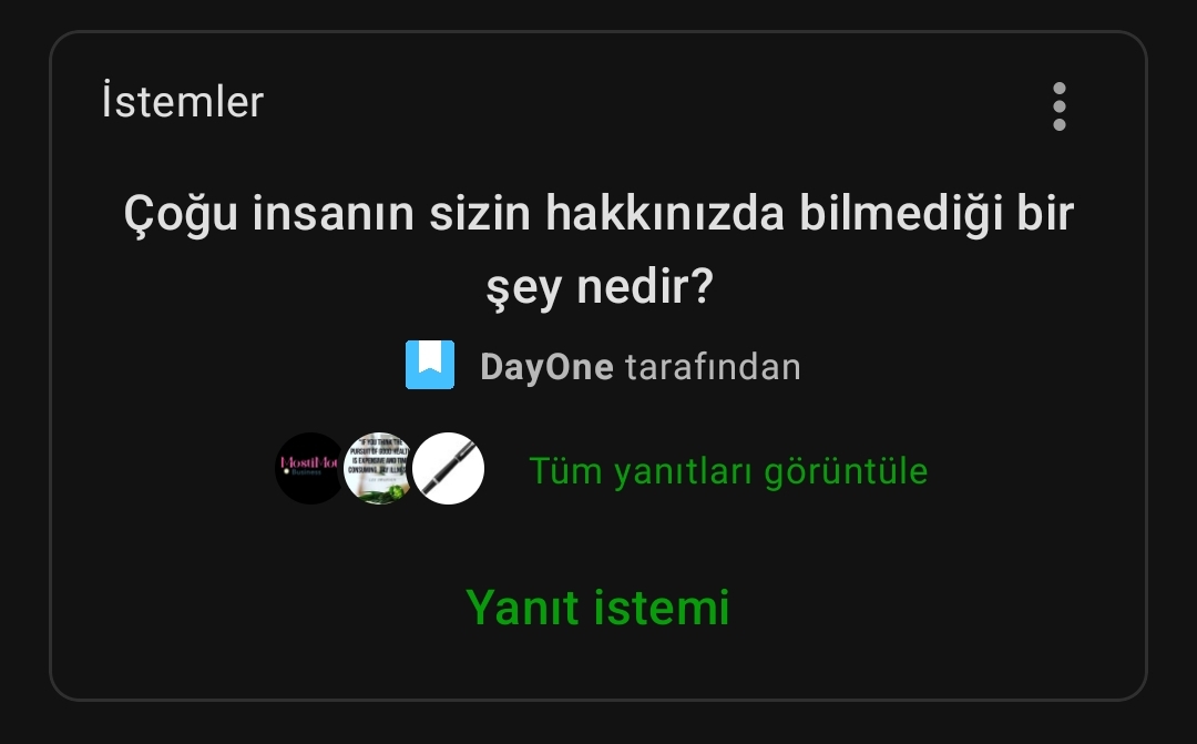 Çoğu insanın sizin hakkınızda bilmediği bir şey nedir?