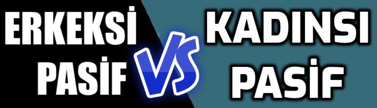 Erkeksi pasif kadınsı pasif