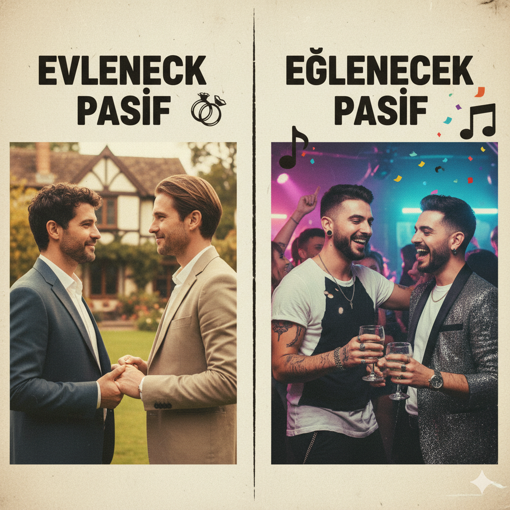 Evlenecek pasif – eğlenecek pasif