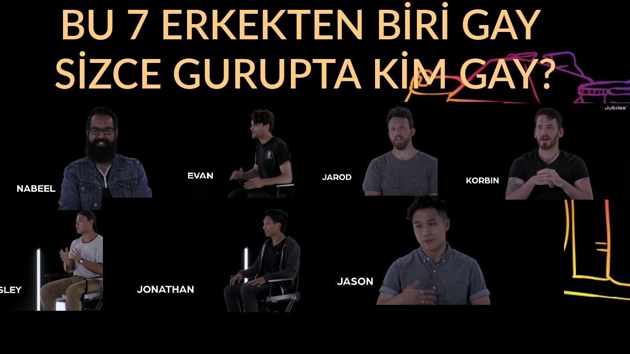 Hangisi gay olan erkek?